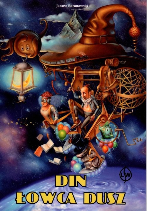 okładka Din łowca dusz książka | Janusz Baranowski