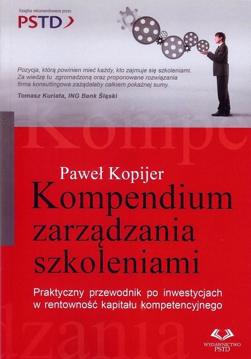 okładka Kompendium zarządzania szkoleniami książka | Paweł Kopijer