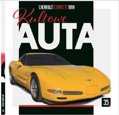 okładka Kultowe Auta 35 Chevrolet Corvette 1999 książka