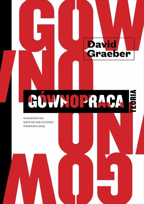okładka Gównopraca Teoria książka | David Graeber