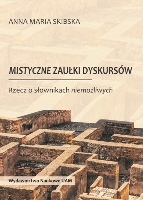 okładka Mistyczne zaułki dyskursów Rzecz o słownikach niemożliwych książka | Anna Maria Skibska