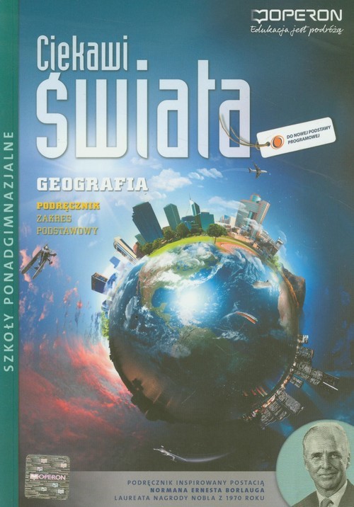 okładka Ciekawi świata Geografia Podręcznik Zakres podstawowy szkoła ponadgimnazjalna książka | Zbigniew Zaniewicz