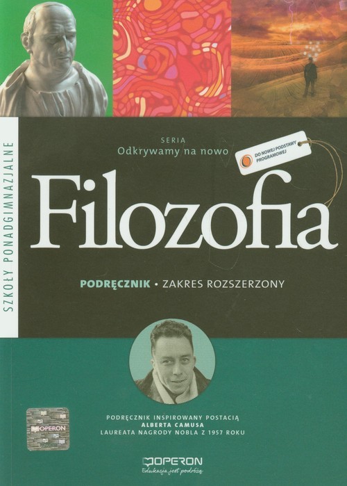 okładka Odkrywamy na nowo Filozofia Podręcznik Zakres rozszerzony Szkoła ponadgimnazjalna książka | Magdalena Gajewska, Krzysztof Sobczak