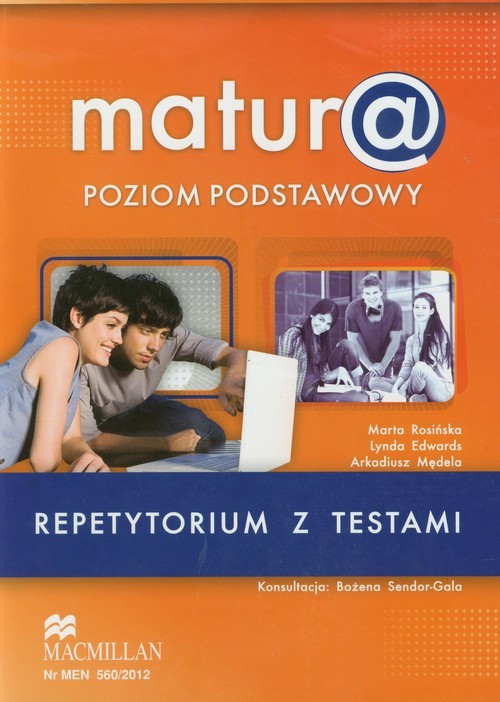 okładka Matura Repetytorium z testami Język angielski Poziom podstawowy + CD książka | Marta Rosińska, Lynda Edwards, Arkadiusz Mędela