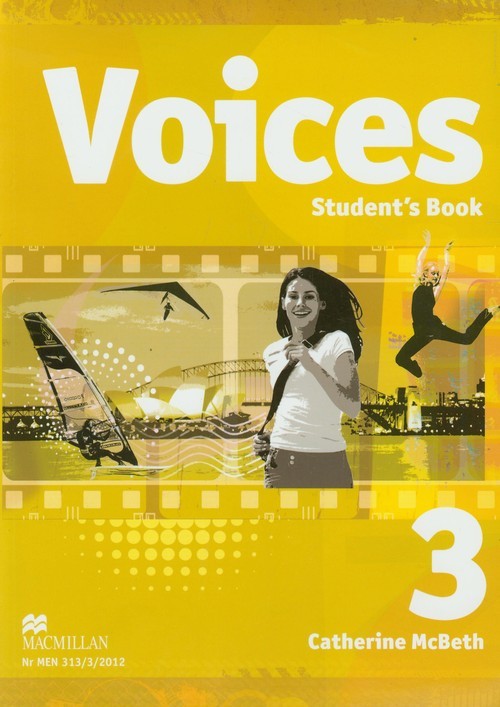 okładka Voices 3 Student's Book + CD Gimnazjum książka