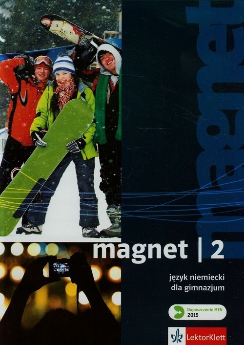 okładka Magnet 2 Podręcznik + CD Gimnazjum książka | Motta Giorgio