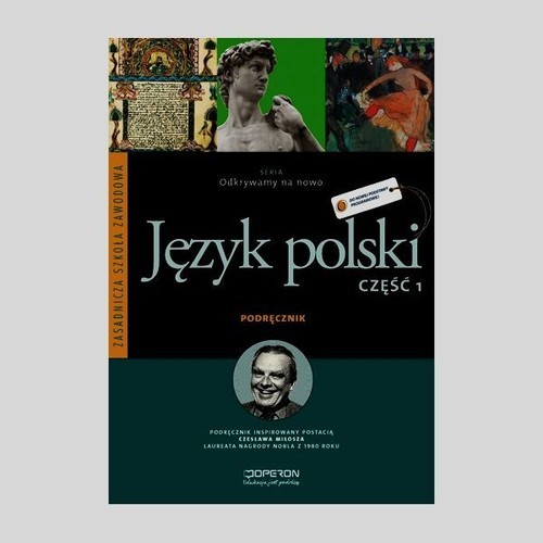 okładka Odkrywamy na nowo 1 Język polski Podręcznik Zasadnicza Szkoła Zawodowa książka | Kusiak Jolanta