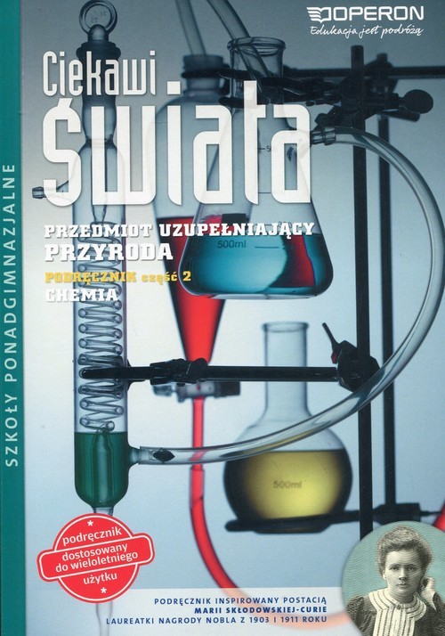 okładka Ciekawi świata Przyroda Podręcznik Część 2 Chemia Przedmiot uzupełniający Szkoła ponadgimnazjalna książka