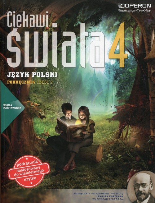 okładka Ciekawi świata 4 Język polski Podręcznik wieloletni Część 2 Szkoła podstawowa książka | Aleksander Rawicz