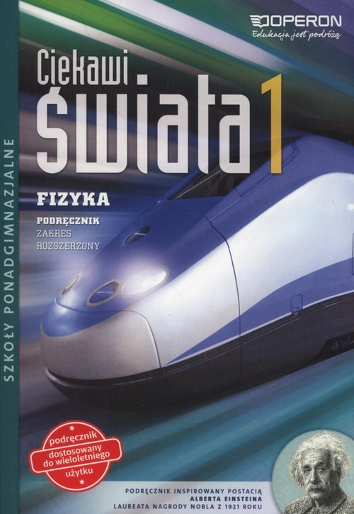 okładka Ciekawi świata 1 Fizyka Podręcznik Zakres rozszerzony Szkoły ponadgimnazjalne książka | Kornaś Grzegorz