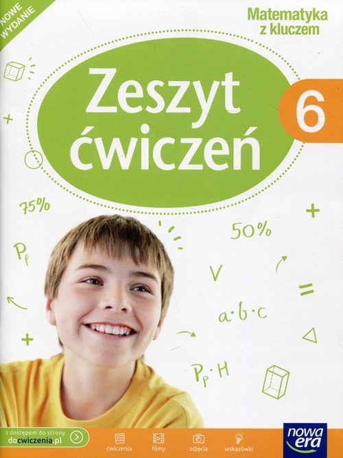 okładka Matematyka z kluczem 6 Zeszyt ćwiczeń Szkoła podstawowa książka | Marcin Braun, Agnieszka Mańkowska, Paszyńska Małgorzata