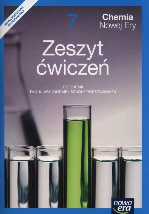 okładka Chemia Nowej Ery 7 Zeszyt ćwiczeń Szkoła podstawowa książka | Małgorzata Mańska, Elżbieta Megiel