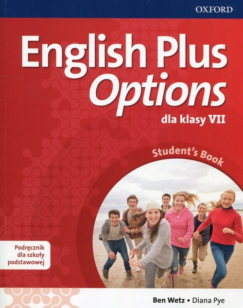 okładka English Plus Options 7 Podręcznik z płytą CD Szkoła podstawowa książka | Ben Wetz, Diana Pye