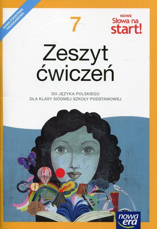 okładka Nowe Słowa na start 7 Zeszyt ćwiczeń Szkoła podstawowa książka | Joanna Kuchta, Małgorzata Ginter, Joanna Kościerzyńska