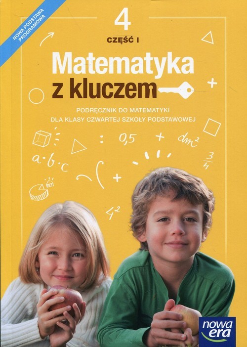 okładka Matematyka z kluczem 4 Podręcznik Część 1 Szkoła podstawowa książka | Marcin Braun, Agnieszka Mańkowska, Paszyńska Małgorzata
