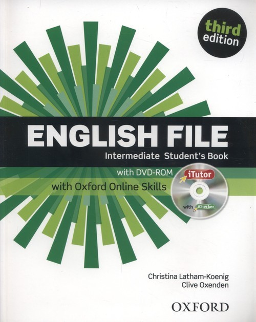 okładka English File Intermediate Student's Book with iTutor and Online Skills książka | Christina Latham-Koenig, Clive Oxenden