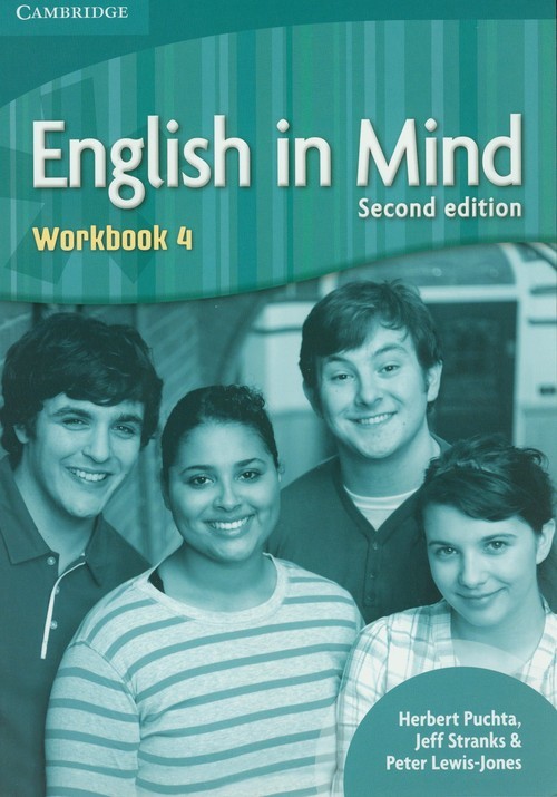 okładka English in Mind 4 Workbook Gimnazjum książka | Herbert Puchta, Jeff Stranks, Peter Lewis-Jones
