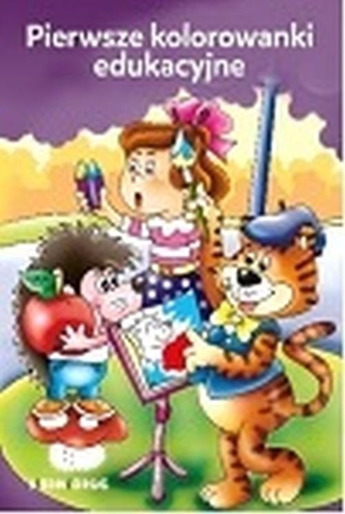 okładka Pierwsze kolorowanki edukacyjne książka | Tamara Michałowska