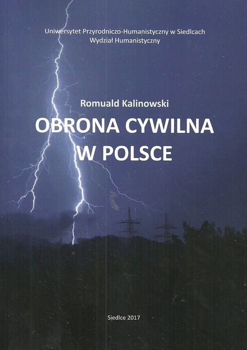okładka Obrona cywilna w Polsce książka | Kalinowski Romuald