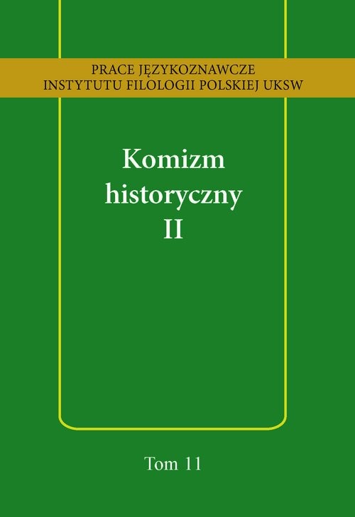 okładka Komizm historyczny II książka