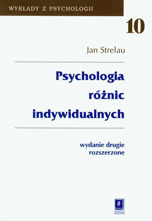okładka Psychologia różnic indywidualnych t.10 książka | Jan Strelau