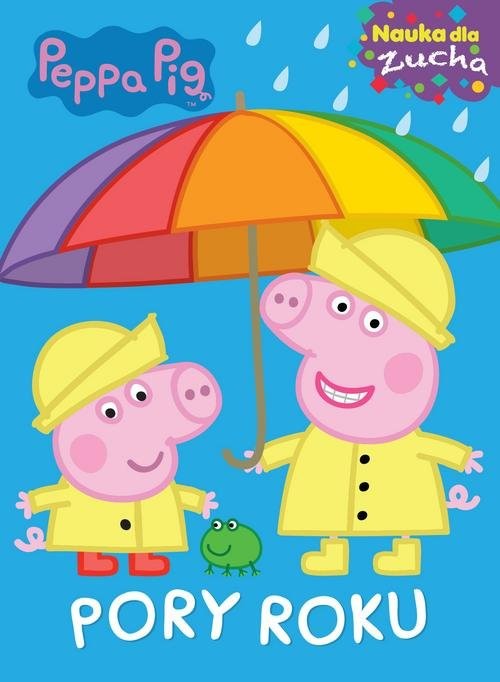okładka Świnka Peppa Nauka dla zucha Pory roku książka