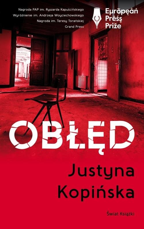 okładka Obłęd książka | Justyna Kopińska
