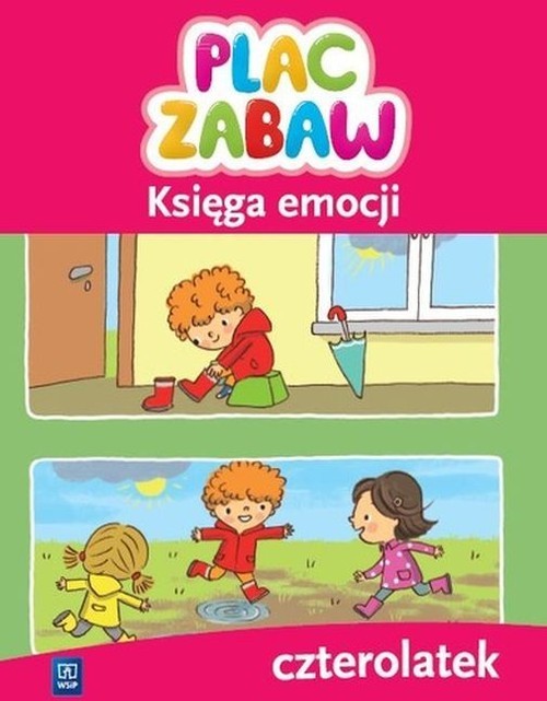 okładka Plac zabaw Księga emocji Czterolatek książka