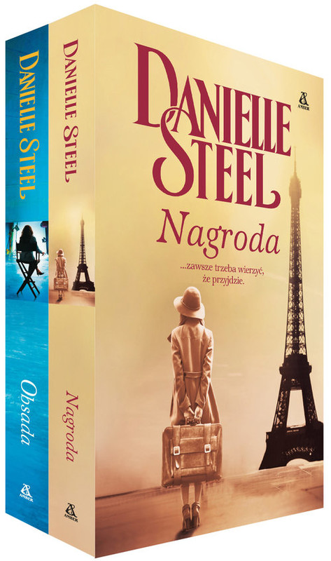 okładka Pakiet 2 książek Nagroda + Obsada książka | Danielle Steel
