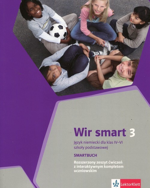 okładka Wir Smart Język niemiecki 3 Smartbuch Rozszerzony zeszyt ćwiczeń z interaktywnym kompletem uczniowskim dla klas IV-VI z płytą CD Szkoła podstawowa książka | Ewa Książek-Kempa, Aleksandra Kubicka, Olga Młynarska