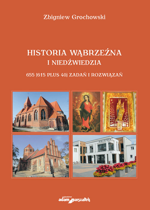 okładka Historia Wąbrzeźna i Niedźwiedzia 655 (615 plus 40) zadań i rozwiązań książka | Zbigniew Grochowski