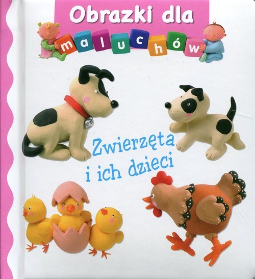 okładka Zwierzęta i ich dzieci Obrazki dla maluchów książka | Emilie Beaumont