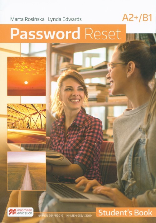 okładka Password Reset A2+/B1 Student's Book Szkoła ponadpodstawowa książka | Marta Rosińska, Lynda Edwards
