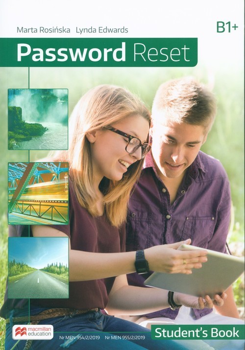 okładka Password Reset B1+ Student's Book Szkoła ponadpodstawowa książka | Marta Rosińska, Lynda Edwards