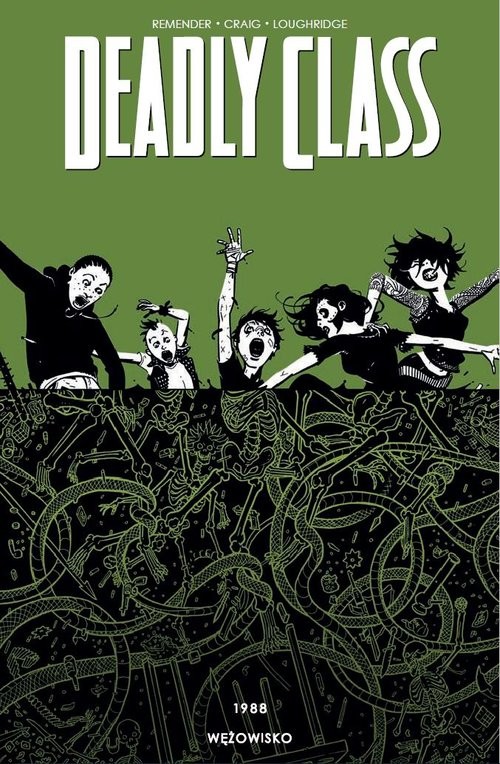 okładka Deadly Class książka | Rick Remender