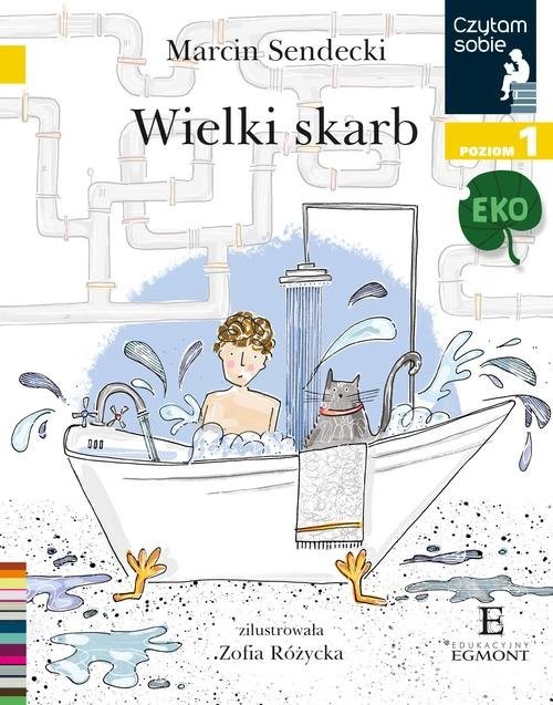 okładka Czytam sobie Eko Wielki skarb Poziom 1 książka | Sendecki Marcin