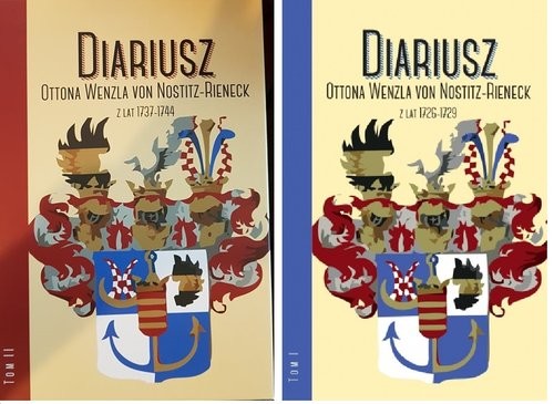 okładka Diariusz Ottona Wenzla von Nostitz-Rieneck, Tom 1: 1726-1729; Tom2I: 1737-1744 książka