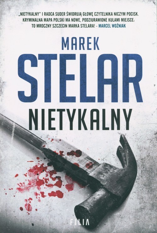 okładka Nietykalny Wielkie Litery książka | Marek Stelar