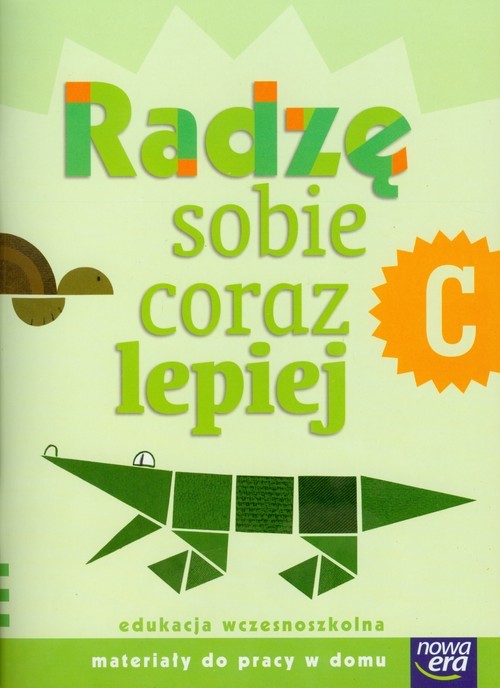 okładka Szkoła na miarę Radzę sobie coraz lepiej C Materiały do pracy w domu edukacja wczesnoszkolna książka