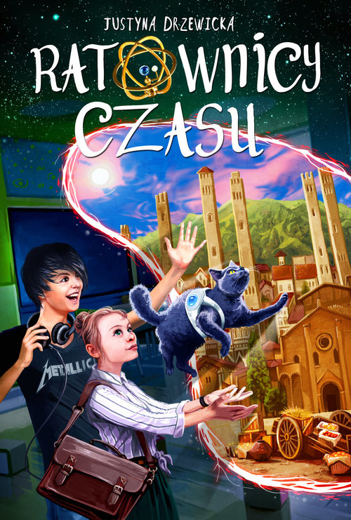 okładka Ratownicy czasu książka | Justyna Drzewicka