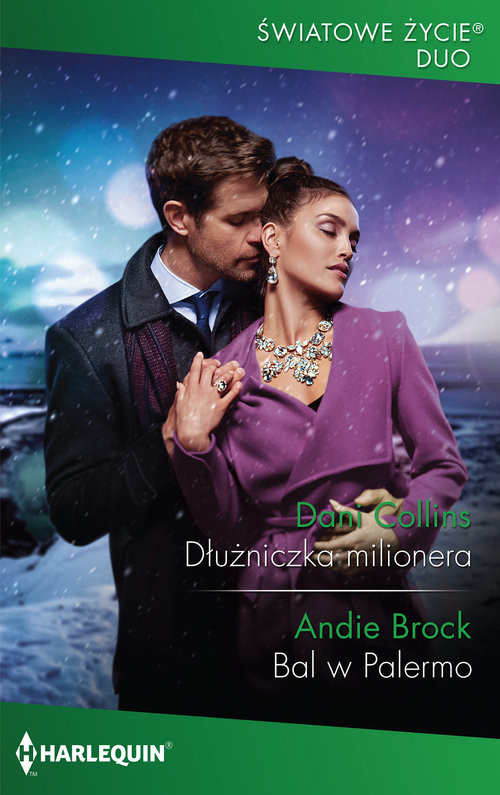 okładka Dłużniczka milionera / Bal w Palermo książka | Dani Collins, Andie Brock