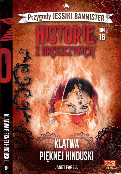 okładka Historie z dreszczykiem J.Bannister 16 Klątwa pięknej Hinduski książka | Farell Janet
