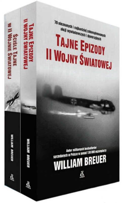 okładka Tajne epizody II wojny światowej / Ściśle tajne w II wojnie światowej Pakiet książka | Breuer William