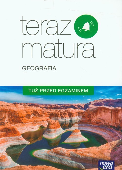 okładka Teraz matura Geografia Tuż przed egzaminem Szkoła ponadgimnazjalna książka | Jadwiga Brożyńska, Beata Woźniak