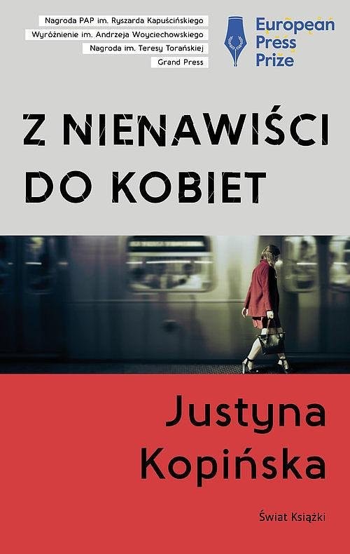 okładka Z nienawiści do kobiet tw. książka | Justyna Kopińska
