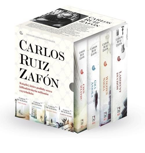 okładka Cień wiatru / Gra anioła / Więzień nieba / Labirynt duchów Pakiet książka | Carlos Ruiz Zafón