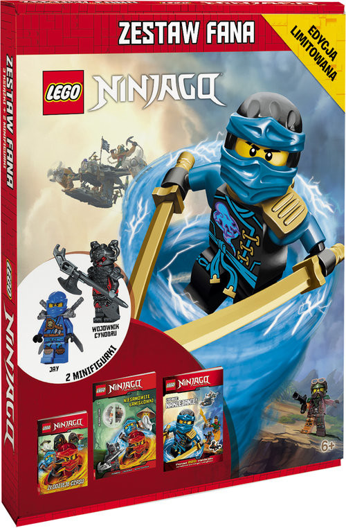 okładka Lego Ninjago Zestaw fana Z ST-6701 książka