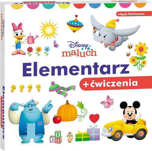 okładka Disney Maluch Elementarz 2-latka +ćwiczenia Z ST-9206 książka