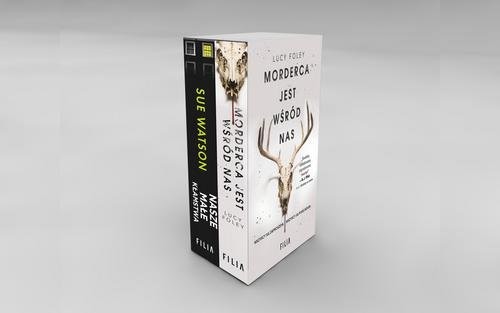 okładka Nasze małe kłamstwa / Mordercja jest wśród nas Pakiet książka | Sue Watson, Lucy Foley