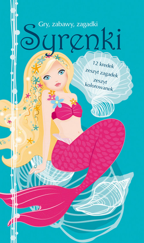 okładka Syrenki Gry, zabawy, zagadki książka